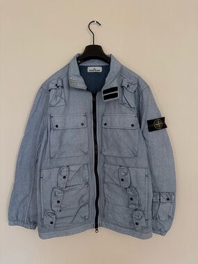 Stone Island Canvas Placcato Jacket